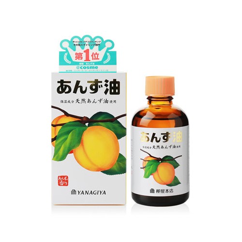 柳屋 頭髮保濕亮澤杏桃油60ml